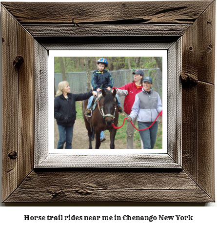 horse trail rides near me in Chenango, New York